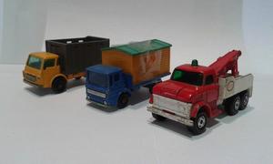 Matchbox lote tres camiones