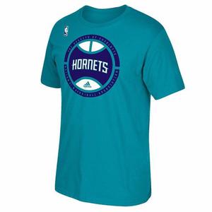 Remera Basket adidas Charlotte Hornets Logo Importada