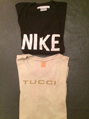 Remeras De Marca Nike Y Tucci
