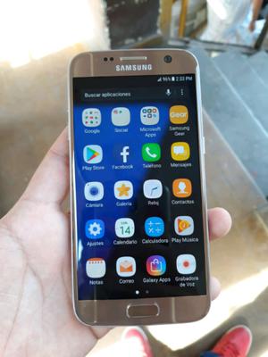 Vendo Samsung S7 Dorado 32gb Impecableeee