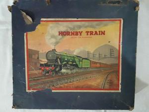 Antiguo Tren Hornby a cuerda - Con caja original