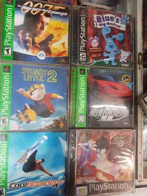 Juegos Playstation 1 Originales Desde 100 Pesos Hay Variedad