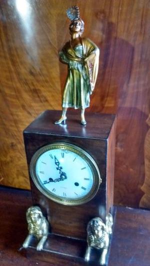 Reloj emperador estatua bronce