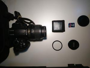 nikon d + bolso+tripode+lente+memoria