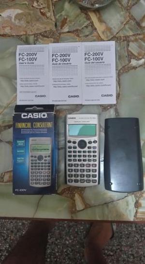 Calculadora financiera Casio Fc - 100v.