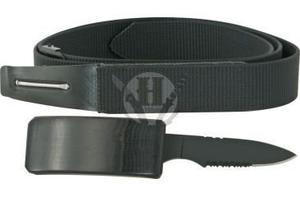 Cinturon Cuchillo Dentado Regulable Defensa Personal 130cm