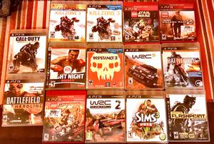 Lote 14 juegos PS3 fisicos originales