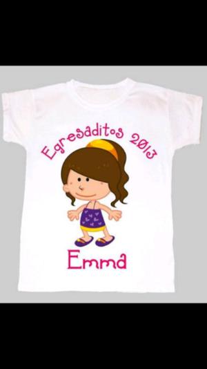 Remeras egresaditos.