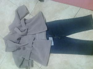 Vendo jean cheeky talle 9-12 M mas tapado de polar talle 2