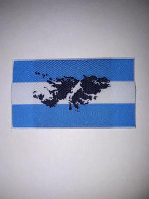 BANDERITAS MALVINAS BORDADAS