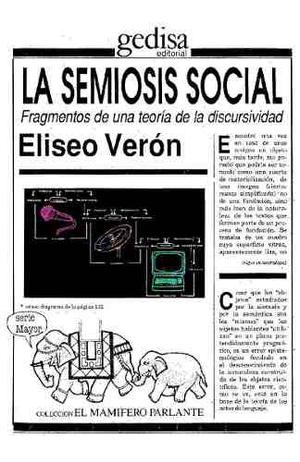La Semiosis Social, Eliseo Verón, Ed. Gedisa