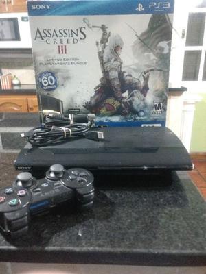 Ps3 Superslim 500gb - Joystick. + 4Juegos De Regalo!!