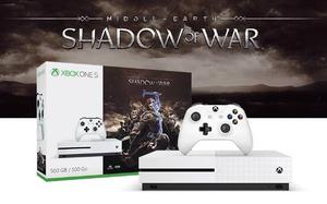 Xbox One S Shadow Of War 500gb