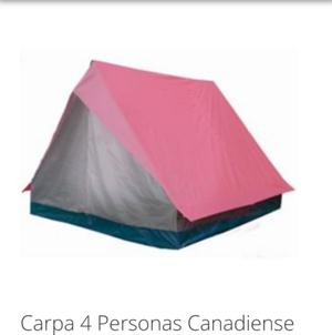 Carpa canadiense 4 pers