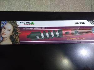 Rizador de cabello y ondulante 2 en 1 Universal Royal IU-558