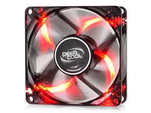 Cooler Fan 80mm rpm C/leds Rojos Deepcool Windblade 80