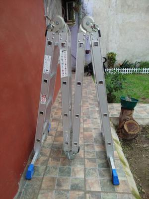 Escalera Multipropósito de Aluminio 4.7mts