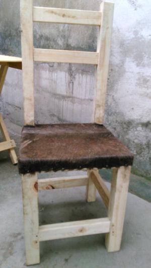 Fabrico:Sillas de cuero, sillones, mesas. Precio accesible.
