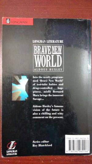 Libro Brave New World Aldous Huxley usado