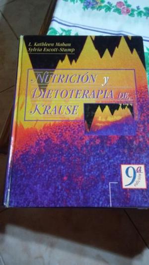 Libro "Nutrición y Dietoterapia de Krause"