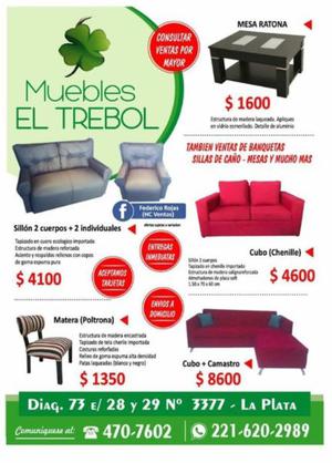 MUEBLES EL TRÉBOL. ENTREGA INMEDIATA