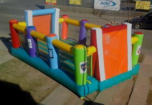 VENDO - ESPECTACULAR CANCHA DE FÚTBOL INFLABLE 6 X 4 MTS