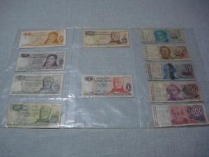 colección de billetes argentinos