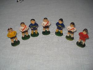 jugadores de fútbol (x7) vintage
