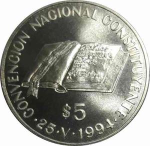 Argentina 5 Pesos  Convención Constituyente S/ Circ
