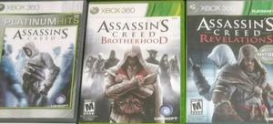 Assassin's Creed xbox 360 originales