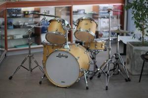 Bateria Ludwig Natural Maple 5 Cuerpos+9 Platillos+5soportes