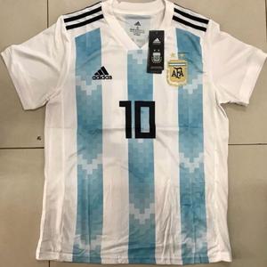 Camiseta De La Seleccion Argentina  Con Estampa Messi