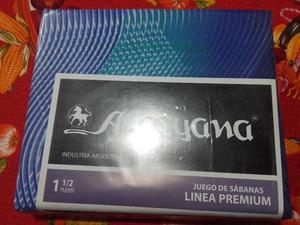 Juego de sabanas de 1 1/2.