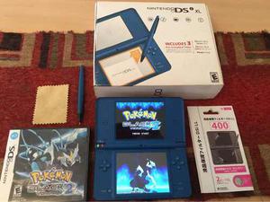 Nintendo Ds Xl + Pokemon Black 2 En Caja Con Manuales