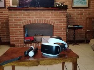 Playstation 4 + casco de realidad virtual ps4