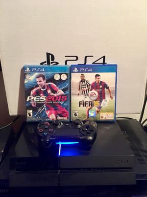 Vendo Ps4 más juegos