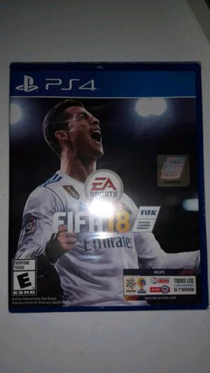 FIFA 18 - PS4 - nuevo - sellado