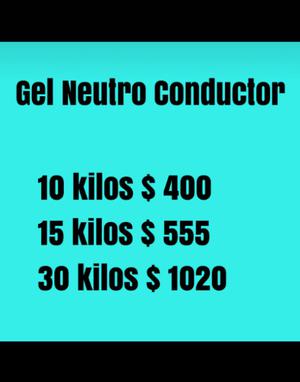Gel Neutro Conductor e insumos