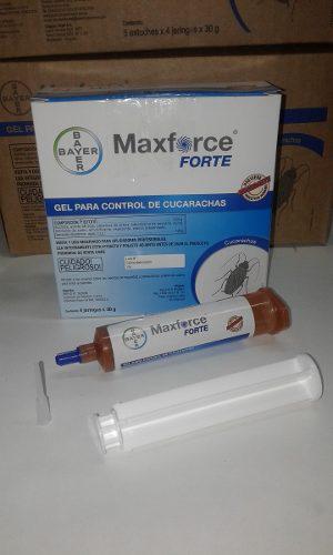 Jeringa Veneno Mata Cucarachas Max Force Forte X 30grs Bayer