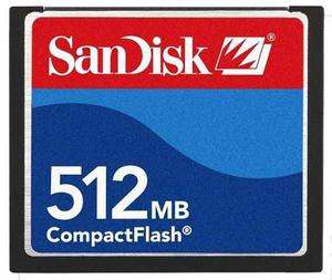 Memoria Compact Flash 512mb Sandisk Industrial Roland Cf
