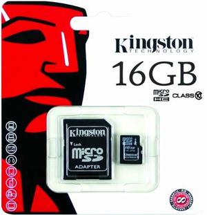 Memoria Kingston 16 Gb Clase  Cuotas!