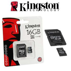 Memoria Micro Sd 16 Gb Clase 4 Kingston