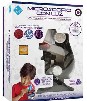 Microscopio Con Luz - El Duende Azul