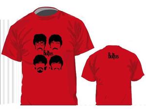 Remera The Beatles Roja