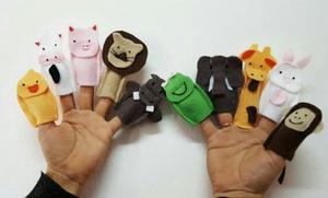 Titeres De Dedos Animalitos (ideal Souvenirs) Pack * 10