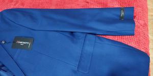 Traje Para Hombre. Talle 48, Color Royal Blue. ¡Nuevo!