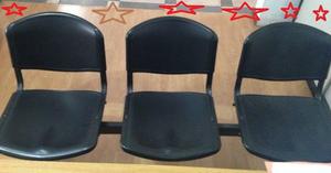 sillas de 3 y 4 asientos tipo tanden