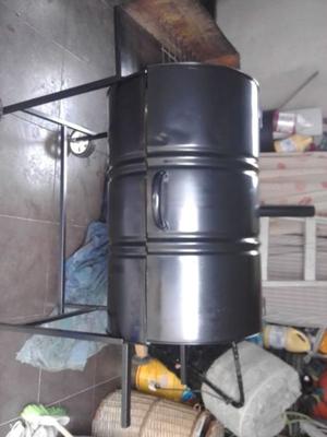 ASADOR PORTATIL COMPLETO COMO NUEVO