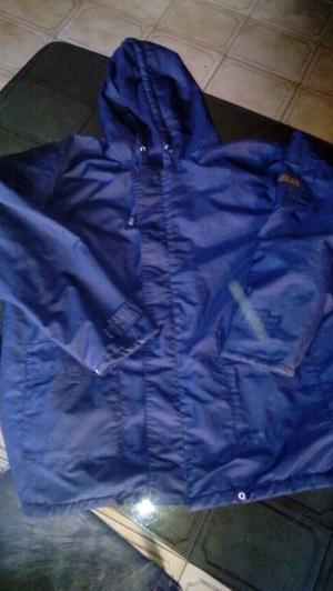 Campera reversible azul