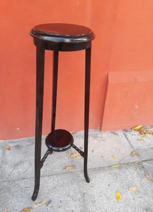 Pedestal De Roble Lustrado Bien Firme $ 599